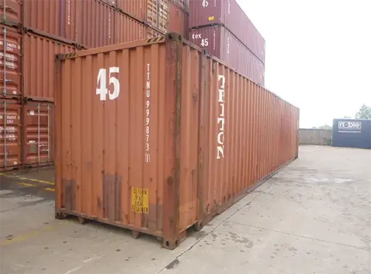 Dry van high cube Container